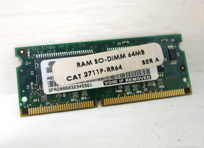 Allen Bradley 2711P-RR64 Ser A RAM SO-DIMM 64 MB Memory Card PanelView Board (DW4377-1)