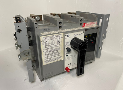 Image of GE TC84SS 400A Power Break Circuit Breaker w/ 400 Amp Plug General Electric LI