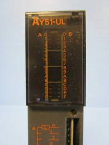 Mitsubishi AY51-UL Output Module Melsec PLC Triac AY51UL (EBI2836-1)