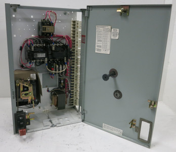 GE 8000 Size 1 Reversing Starter 3A Breaker 24" MCC Bucket CR209C0 TEC 3 Amp (BJ0094-2)