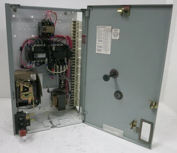 Image of GE 8000 Size 1 Reversing Starter 3A Breaker 24" MCC Bucket CR209C0 TEC 3 Amp