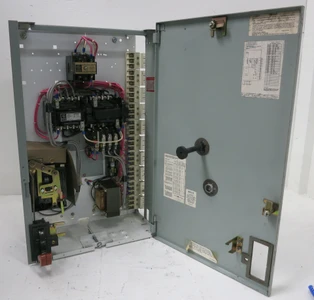 Image of GE 8000 Size 1 Reversing Starter 7A Breaker  24" MCC Bucket CR209C000 TEC 7 Amp