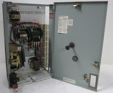 GE 8000 Size 1 Reversing Starter 3A Breaker 24" MCC Bucket CR209C022 TEC 3 Amp (BJ0095-1)