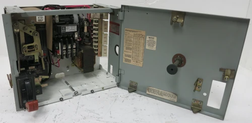 Image of GE 8000  15 Amp TEC Breaker Size 1 CR206C000MYA Starter 12" MCC Bucket 15A TECL