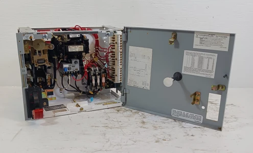Image of GE 8000 Size 1 Starter 30A Fusible 12" MCC Bucket 30Amp CR306CX#0**BAT