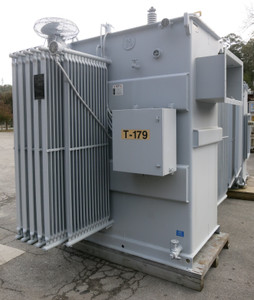 Image of GE 5000-7000 kVA 13800 Delta 2400Y/1386 Pad Mount Oil Transformer 1684A @ 2400 V