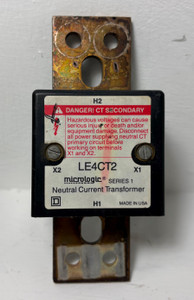 Square D LE4CT2 400A Micrologic Neutral Current Transformer Sensor Series 1 (EM4574-4)