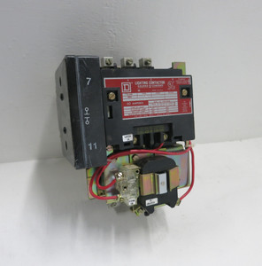 Image of Square D 8903-SP012 Lighting Contactor 60 Amp 120V Coil 3P 3Ph