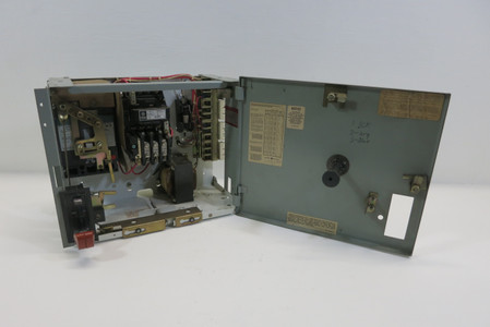 GE 8000 7A Breaker Size 1 Starter 12" MCC Bucket TEC CR206C0 7 Amp Green Label (BJ0259-1)