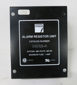 Federal Pioneer DDR2-4 Alarm Resistor Unit 480V 3PH 3W DDR24 (DW5136-1)