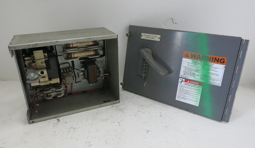 Square D Model 3 15A Breaker 2P Control Voltage 12" MCC Bucket 15 Amp Class 8999 (DW5198-1)