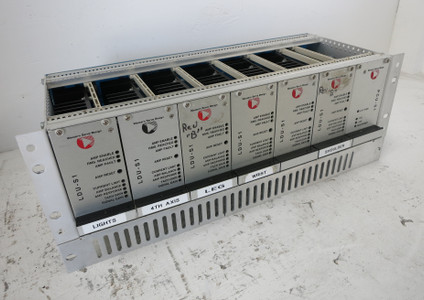 Image of Western Servo Design PLC Rack w/ LDU-S1 PCU-S1 Modules 10094-100