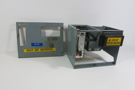 Image of Square D Model 5 3A Breaker Feeder 12" MCC Bucket 3 Amp Mod 5