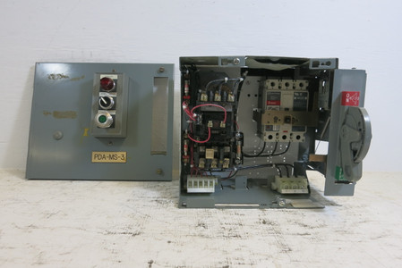 Allen Bradley 2100 Centerline Size 1 Starter 30 Amp HMCP Breaker 12" MCC Bucket (BJ0349-3)