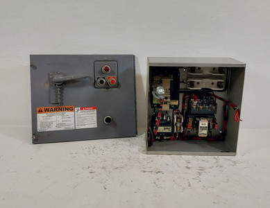 Square D Model 3 15A Breaker Size 1 Starter 15" MCC Bucket 15 Amp Class 8999 (BJ0409-4)