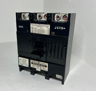 GE 600A TJK636Y600 Molded Case Switch 480/600V 3 Pole 600 Amp General Electric (EM4734-1)