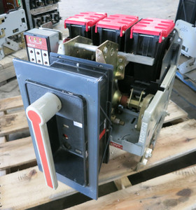 Image of GE AKR-6D-30H 800A/600A MO Power Air Breaker TA9VT20MGA3 LSG Trip Unit 800 Amp