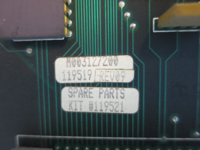 Allen Bradley 119519 09 VS Drive Control Board SP# 119521 119520-04 (DW5555-1)