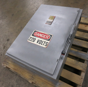 Square D H325N 400A 240V Fusible Safety Switch Disconnect 400 Amp H325-N C1 (DW5587-1)