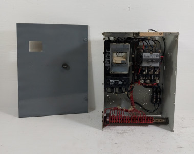 Image of Westinghouse Type W Size 1 Starter 3A Breaker 18" MCC Bucket 3 Amp A200 MCP
