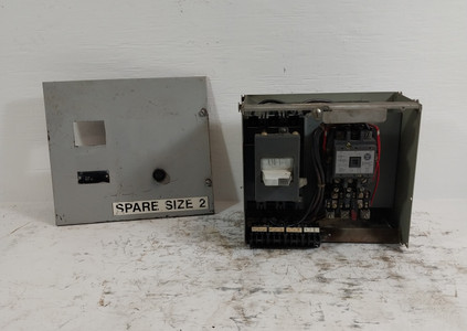 Image of Westinghouse Type W Size 2 Starter 40A Breaker 12" MCC Bucket 40 Amp A201K