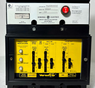 GE THJS3603DGA3 300A LSG Circuit Breaker THJS3603 300 Amp General Electric flaw (EM4846-1)