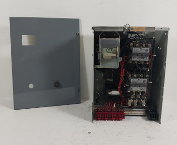 Image of Westinghouse Type W Size 1 FVR Reversing Starter 30 Amp Fusible 18" MCC Bucket