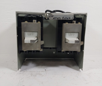 Westinghouse Type W 15/50 Amp 12" Breaker Type Dual Feeder MCC Bucket 15A/50A FA (BJ0593-1)