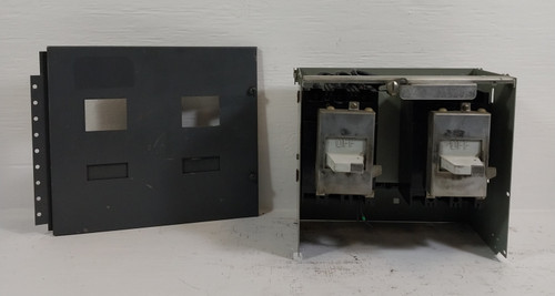 Image of Westinghouse Type W 30/15 Amp 12" Breaker Type Dual Feeder MCC Bucket 30A/15A