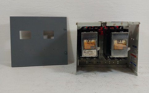 Westinghouse Type W 60A Dual Breaker 12" Feeder MCC Bucket 60 Amp FB (BJ0601-1)