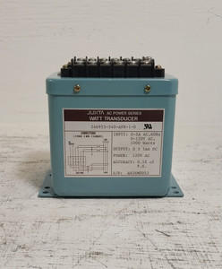 Yokogawa 246953-540-AFB-1-0 Juxta AC Power Series AC Voltage Transducer 0-120V (BJ0732-1)
