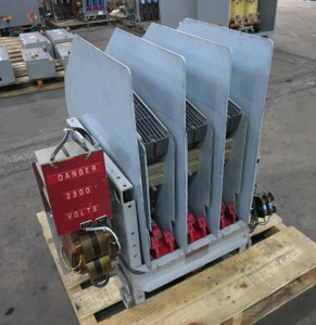 Image of Westinghouse LF-50H1430 100A 5000V AC Motor Contactor Ampgard 2016A95G02 5kV