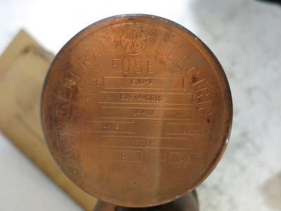 NEW GE 6193496G16 100E Amp 14.4 kV EJ0-1 DD Current Limiting Power Fuse 100A (DW5978-1)