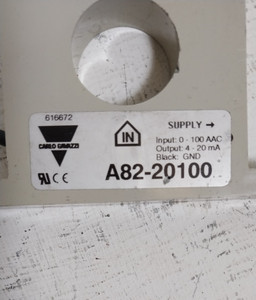 Carlo Gavazzi A82-20100 Current Transformer (BJ0737-1)