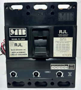 Miami MB RJL3B070 70A Circuit Breaker Replacement ITE w/ Aux JL3B070 RJL 70 Amp (EM5017-1)