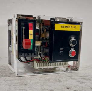 GE e9000 Size 1 Starter 3A Breaker 12" Evolution 9000 MCC Bucket 3 Amp (No Door) (BJ0752-1)
