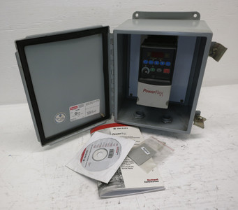 Image of Allen Bradley 22A-D1P4N104 Ser A 0.5 HP PowerFlex 4 AC VS Drive Enclosed Type 12