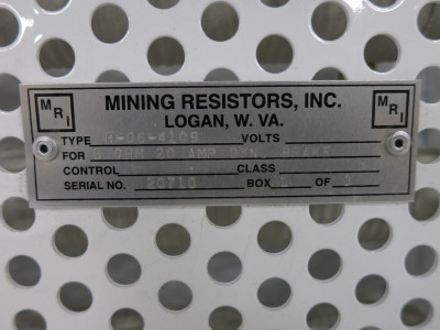 NEW Mining Resistors Inc R-06-4109 Dynamic Brake 5 Ohm 20A R064109 (DW6075-2)