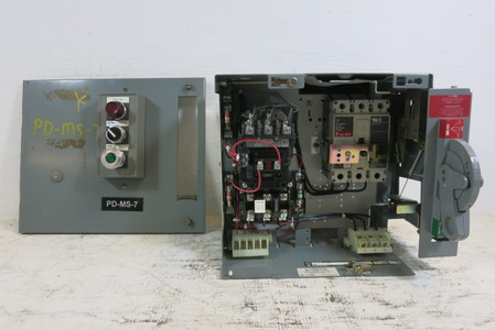 Allen Bradley 2100 Centerline 12" Size 1 Starter 7 Amp Breaker MCC Bucket (BJ0783-3)