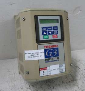Toshiba VT130G3U4080 7.5 HP G3 Tosvert-130 460V AC VS Drive Transistor Inverter (DW6166-1)