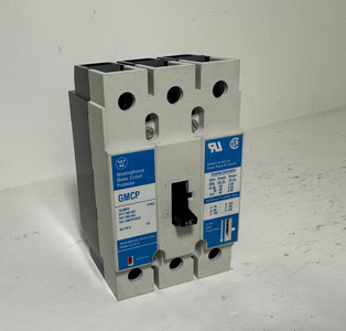 Image of Westinghouse GMCP015E0C 15A Circuit Breaker Glossy Blue 480/600V 3P GMCP 15 Amp