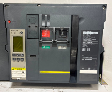 Square D NW40H2 4000A MasterPact EO Breaker 2x Shunt 5.0P Trip LSI 4000 Amp flaw (EM5112-2)