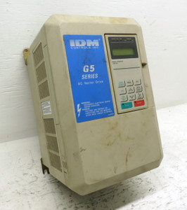 IDM PowrMaster CIMR-G5U25P5 7.5 HP 230V AC VS Vector Drive VFD 25P51A Yaskawa (DW6356-7)