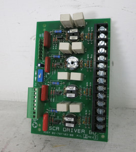 Liebert 02-797103-00 Rev 1 SCR Driver Board UPS PLC Card Static Transfer Switch (DW6365-8)