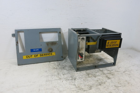 Image of Square D Model 5 7A Breaker Feeder 12" MCC Bucket 7 Amp Mod 5
