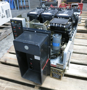 GE AKRU-7D-30 800A Fused Air Circuit Breaker LSI Trip TS20LSIT1 800 Amp EO RMS (DW6389-2)