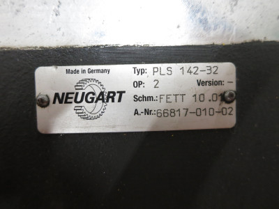 Neugart PLS 142-32 Gearbox Gear Reducer PLS142-32 PLS14232 PLS-14232 OP 2 (DW6398-1)