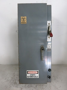 Westinghouse Size 3 Starter 100A Breaker Combination Combo Box 100 Amp 120V Coil (DW6532-2)