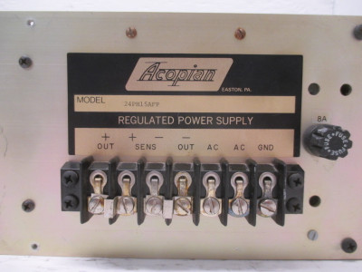 Acopian 24PH15AFP Regulated Power Supply (AH0009-2)