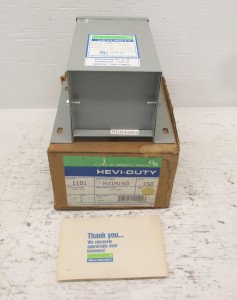 NEW General Signal HS1A150 Hevi-Duty Transformer .150 KVA 1PH 240/480V - 120/240 (AH0044-1)